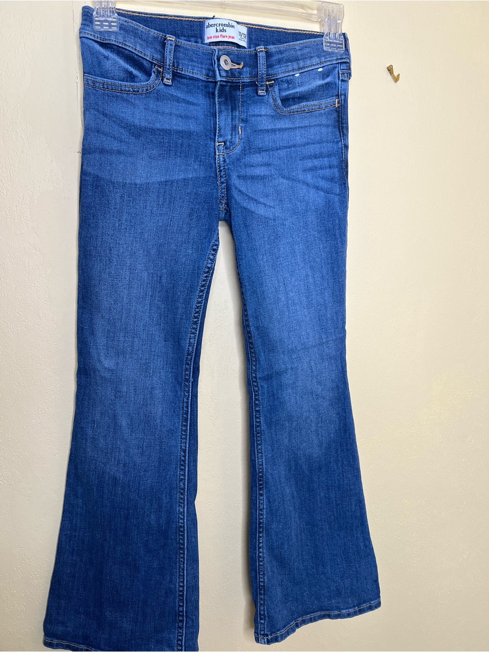 abercrombie kids Blue Flare Jeans